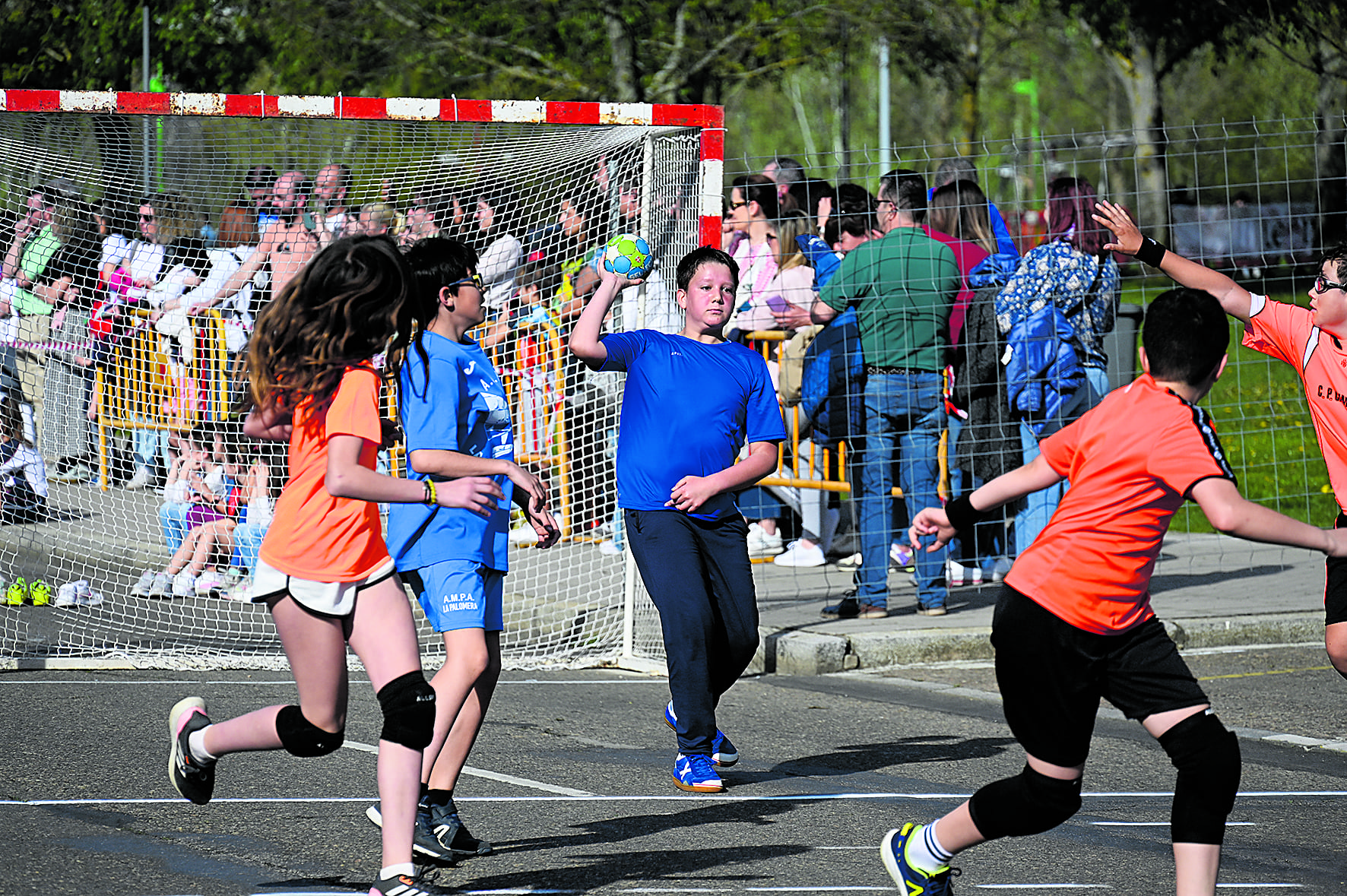 Uno de los momentos de Municipalia, la gran fiesta de las Escuelas Deportivas Municipales. SAÚL ARÉN Uno de los momentos de Municipalia, la gran fiesta de las Escuelas Deportivas Municipales. SAÚL ARÉN