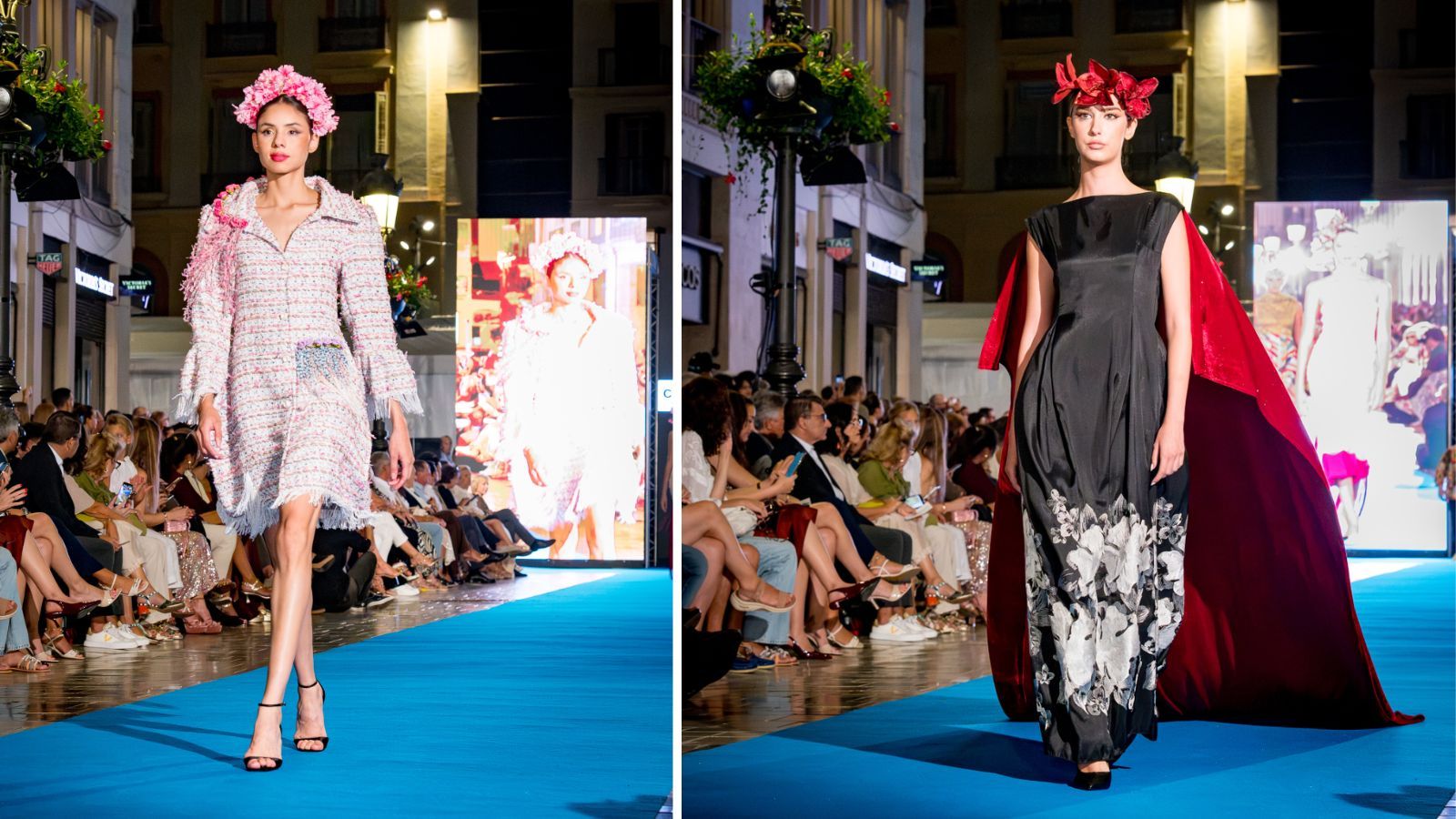 Algunas imágenes del desfile de Didesant en Málaga. | JOSÉ CORDERO