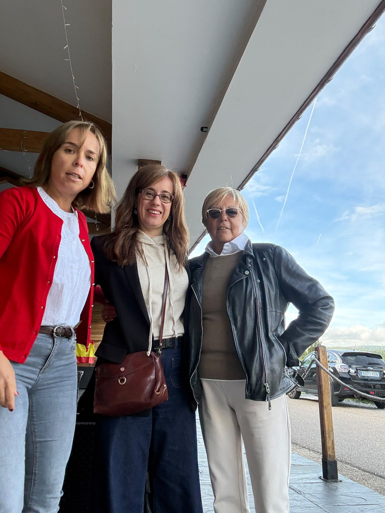 Flor Álvarez Taboada, Noemí G. Sabugal y Carmen Mallo. | L.N.C.