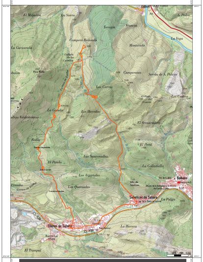 Mapa ruta Valdelajo Mapa ruta Valdelajo
