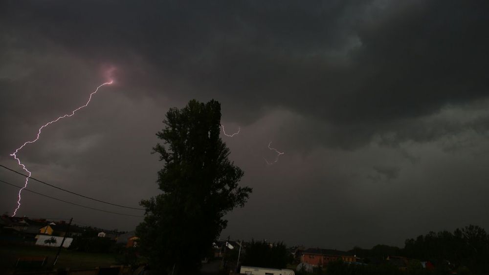Últimos episodios de tormentas en El Bierzo. | ICAL