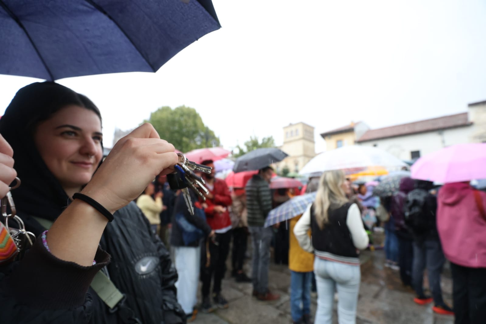 La manifestación por la vivienda celebrada en León, en imágenes 