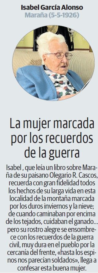 Isabel García Alonso Isabel García Alonso