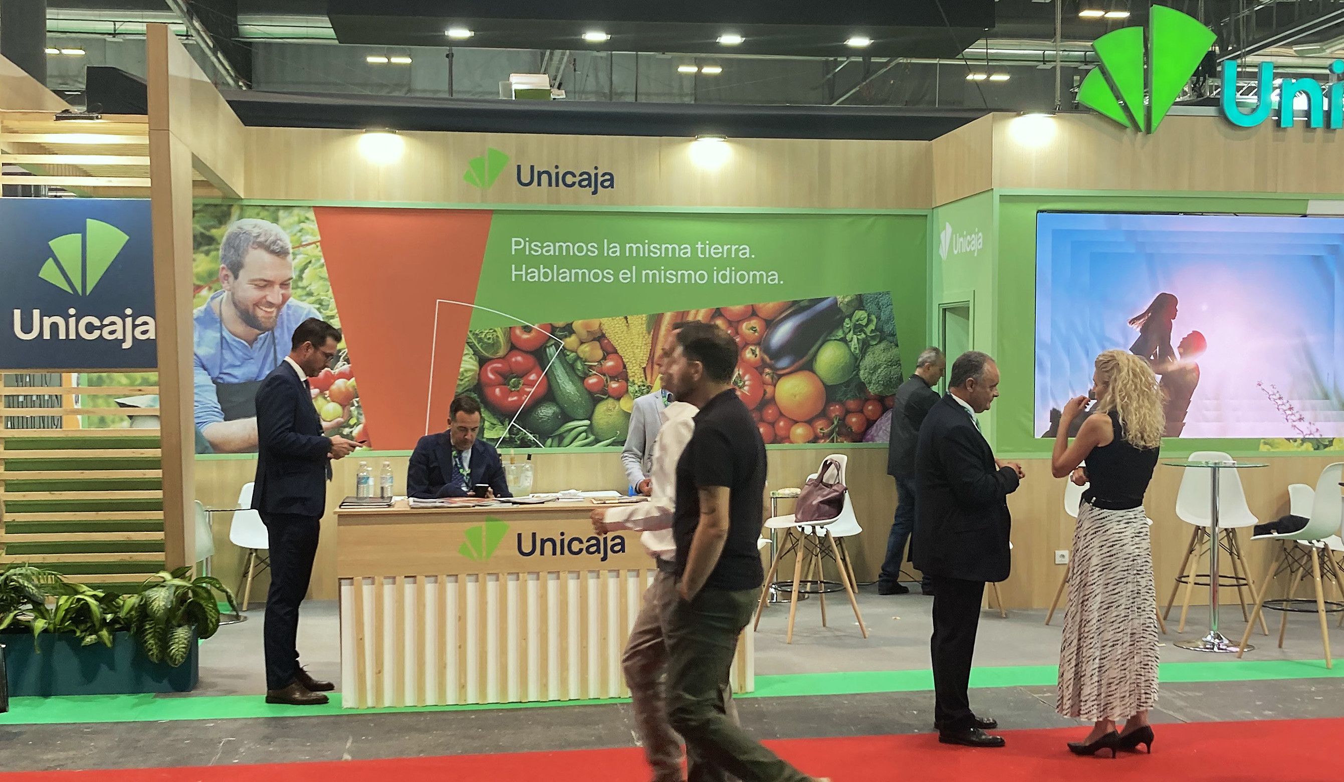 Unicaja ha participa en Fruit Attraction celebrado en IFEMA Madrid. | L.N.C.
