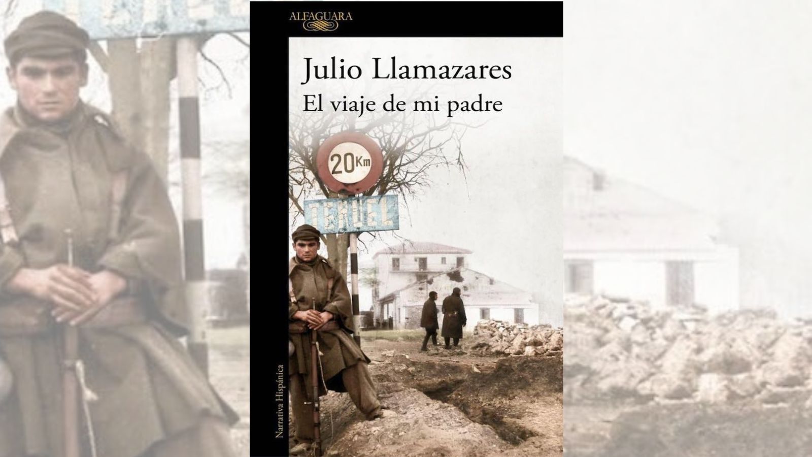 La portada de la obra ‘El viaje de mi padre’ de Julio Llamazares. | ALFAGUARA