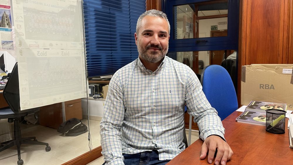 El concejal de Comercio en el Ayuntamiento de Ponferrada. | DAVID PACIOS