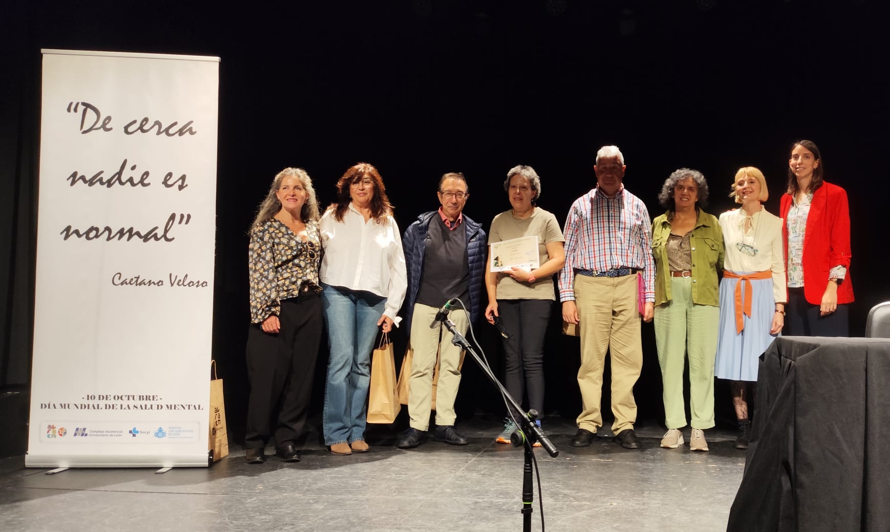 Una imagen de la entrega de premios de CreAcción Mental. | L.N.C.