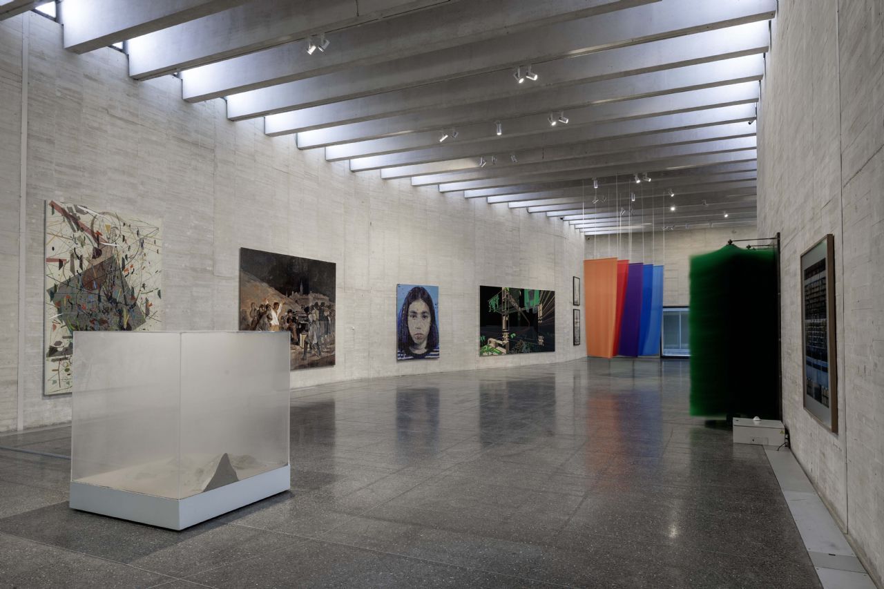 Una imagen de la exposición ‘Casi sistemas. Colección Musac’. | MUSAC