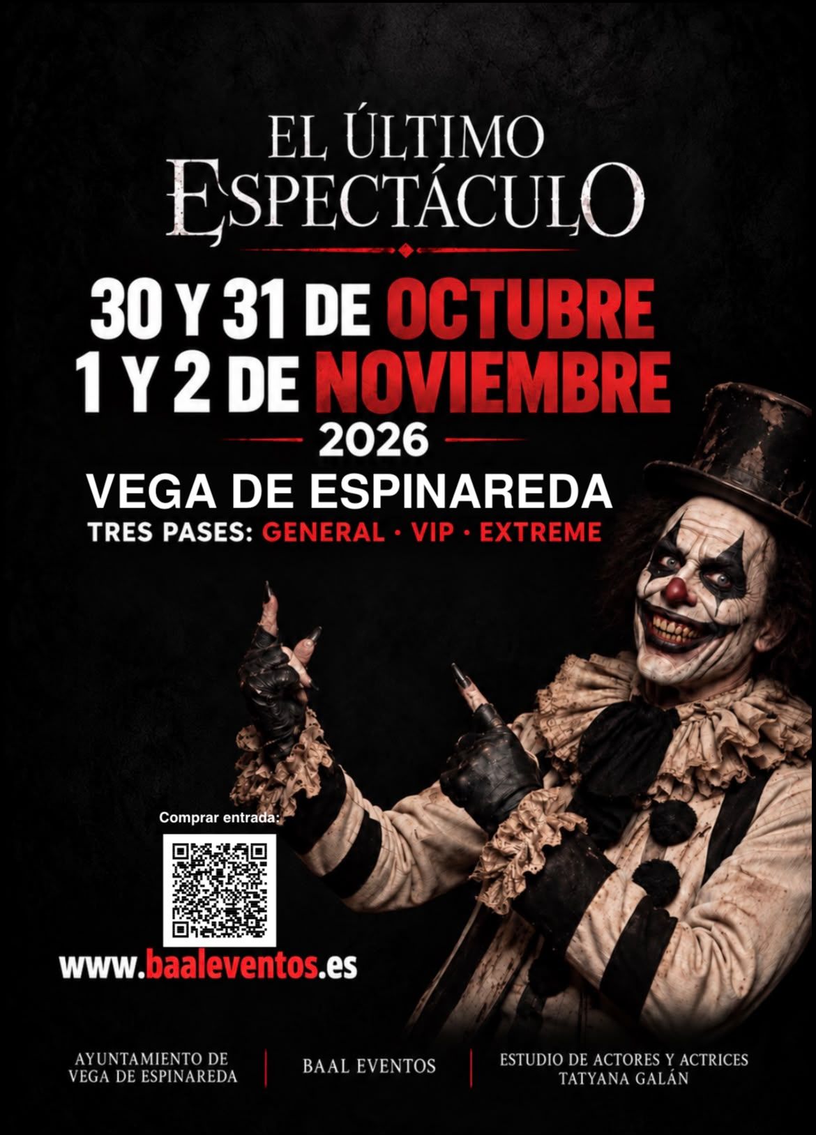 Vega de Espinareda se prepara para recibir ‘El último espectáculo’, una experiencia inmersiva de escape y terror.