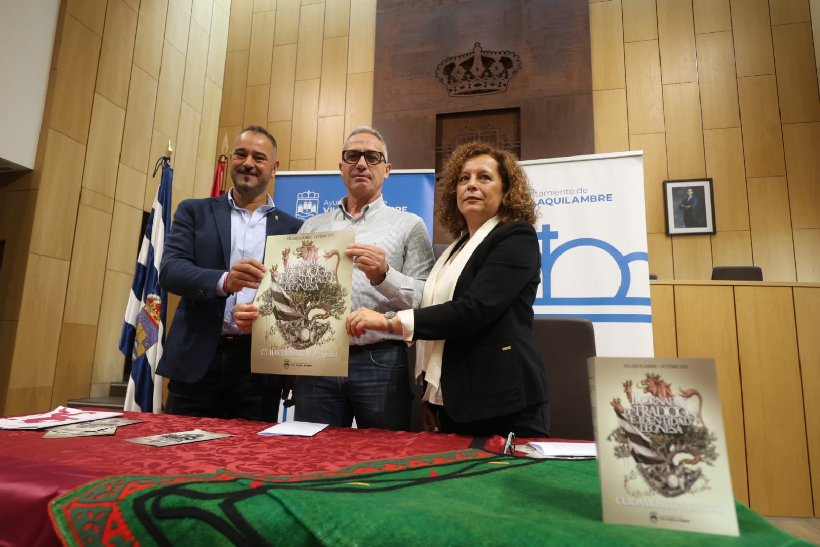 Presentación de las II Jornadas de Identidad Leonesa Villaquilambre. | FERNANDO OTERO Presentación de las II Jornadas de Identidad Leonesa Villaquilambre. | FERNANDO OTERO