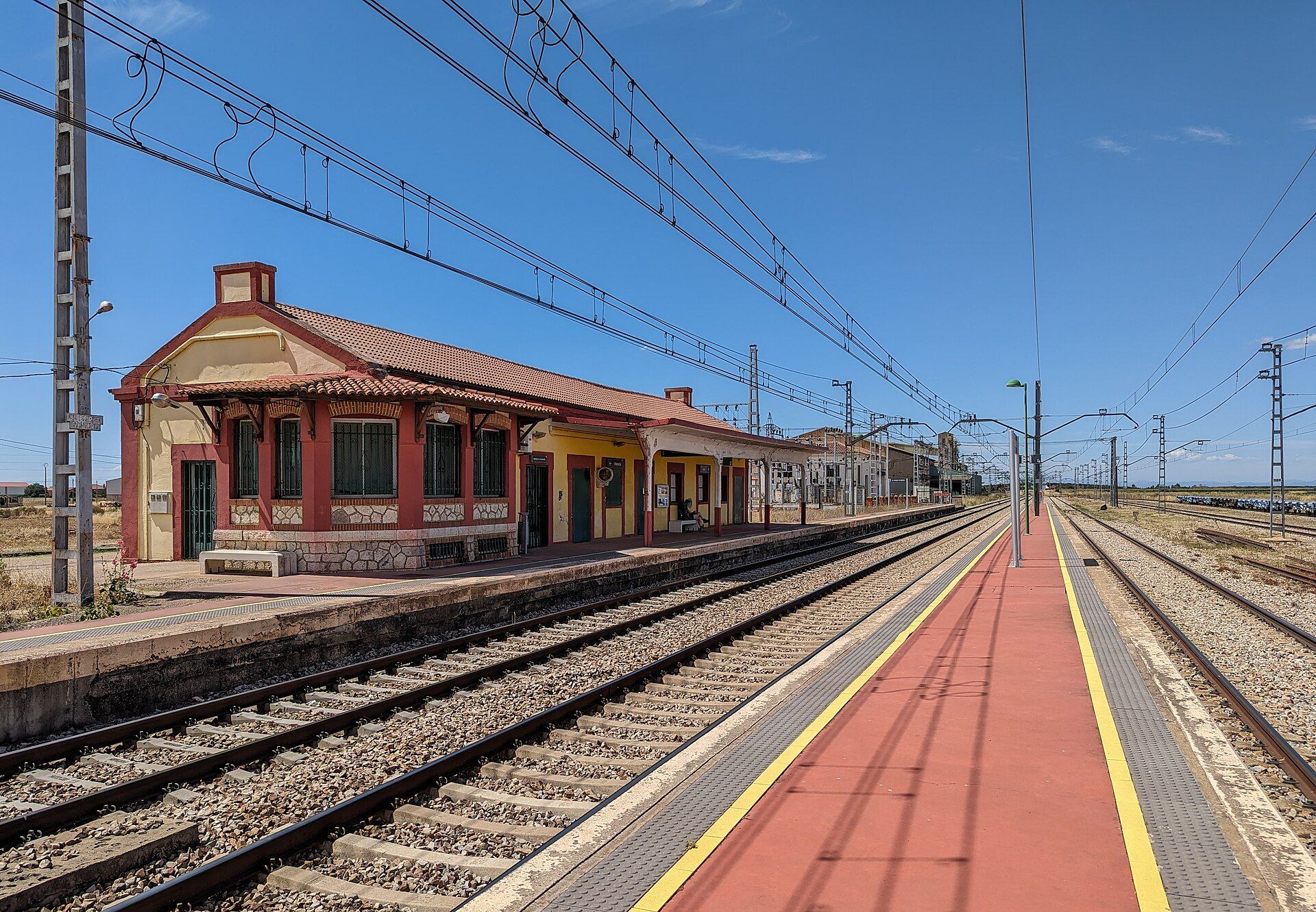 Estación de tren de El Burgo Ranero, donde tuvo lugar el suceso. | RODELAR Estación de tren de El Burgo Ranero, donde tuvo lugar el suceso. | RODELAR