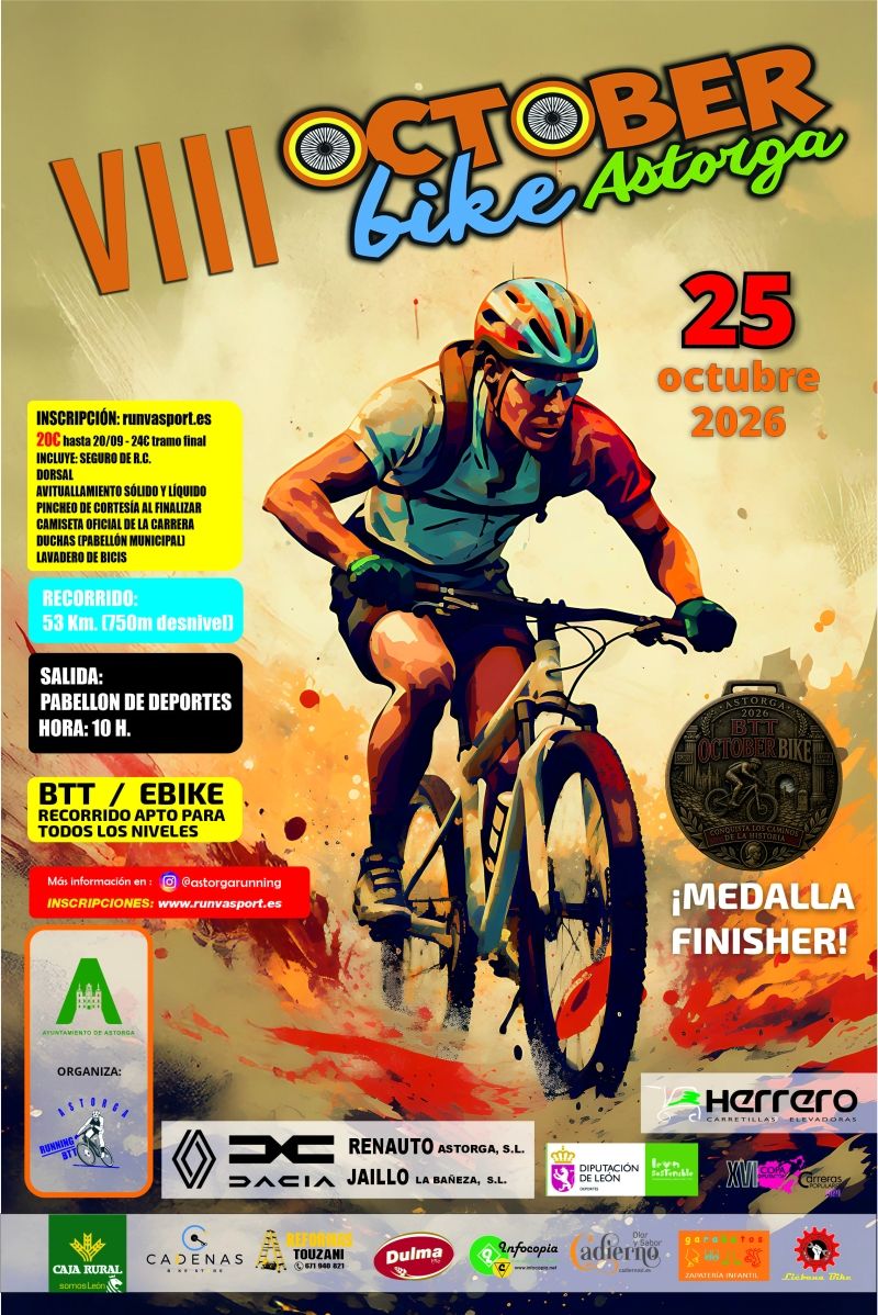 Imagen del cartel de la carrera. | L.N.C. Imagen del cartel de la carrera. | L.N.C.