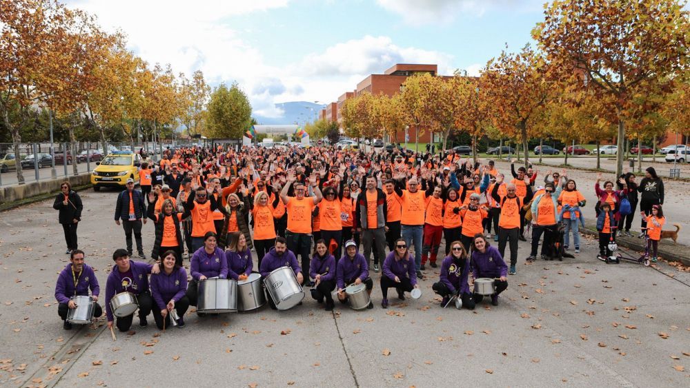 Imagen de archivo de una marcha por la salud mental en Ponferrada. | L.N.C.