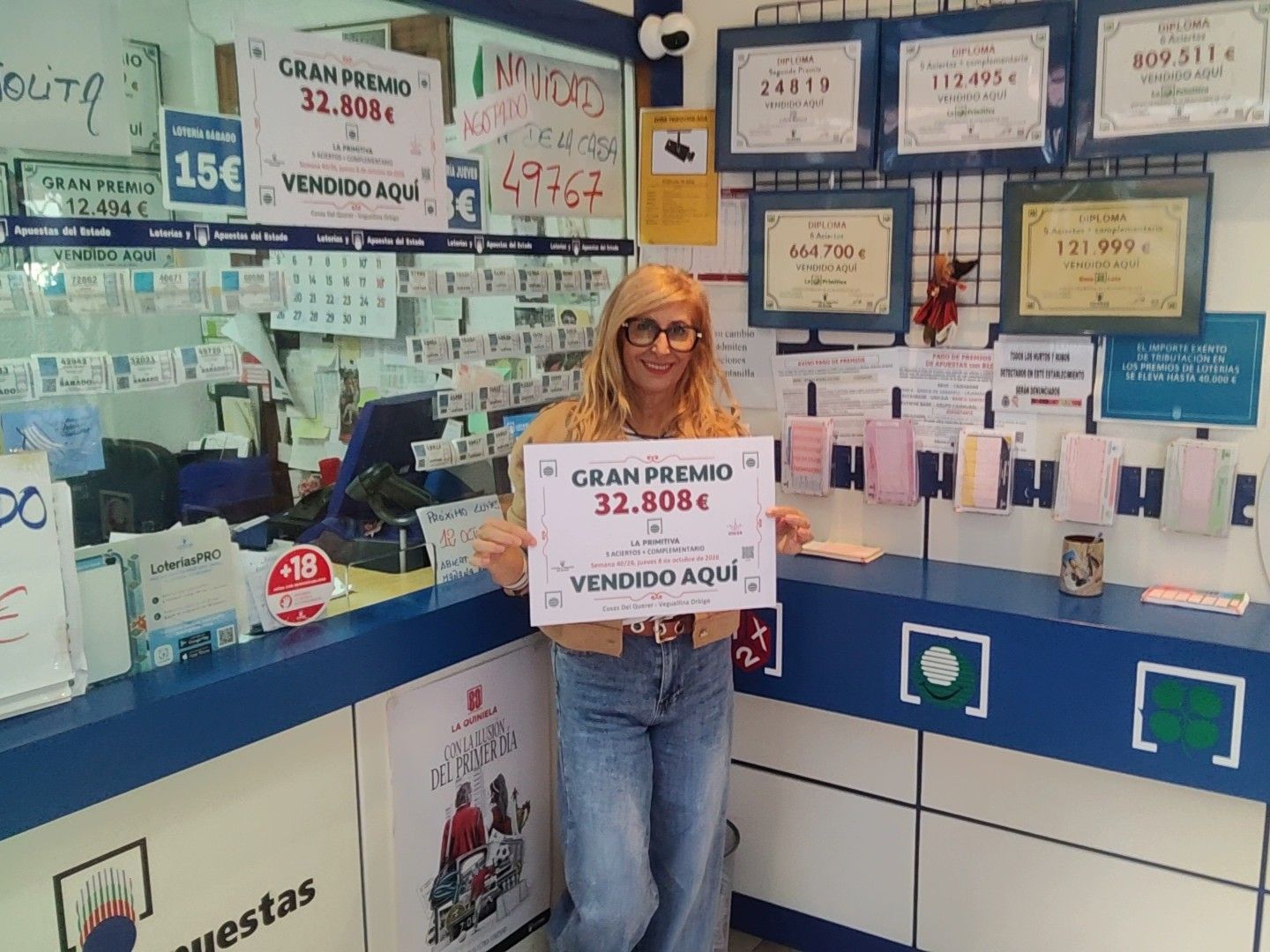 Se validó su boleto acertante de segunda categoría en un establecimiento de Veguellina. | L.N.C.