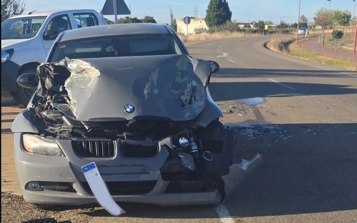 Estado en el que quedó el vehículo tras el accidente. | L.N.C.