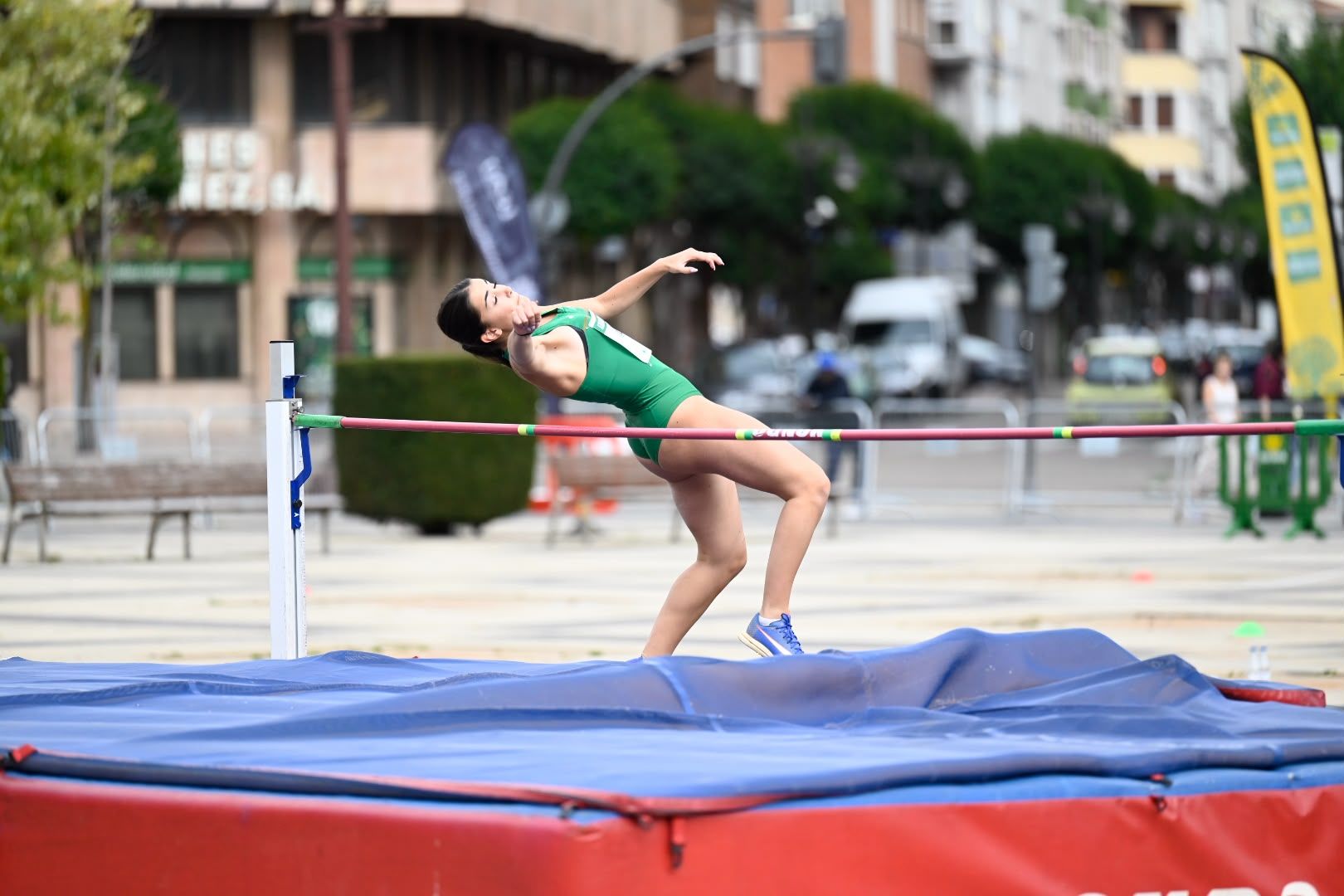 Atletismo en pleno San Marcos. | SAÚL ARÉN Atletismo en pleno San Marcos. | SAÚL ARÉN