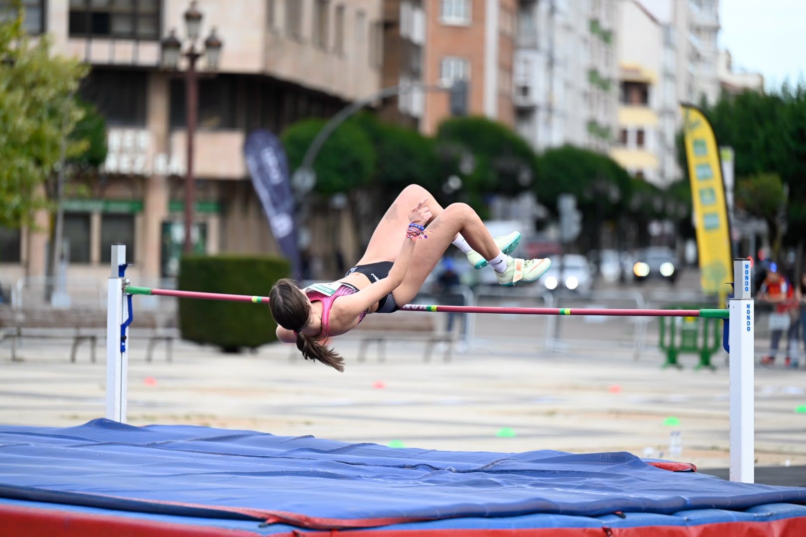 Atletismo en pleno San Marcos. | SAÚL ARÉN