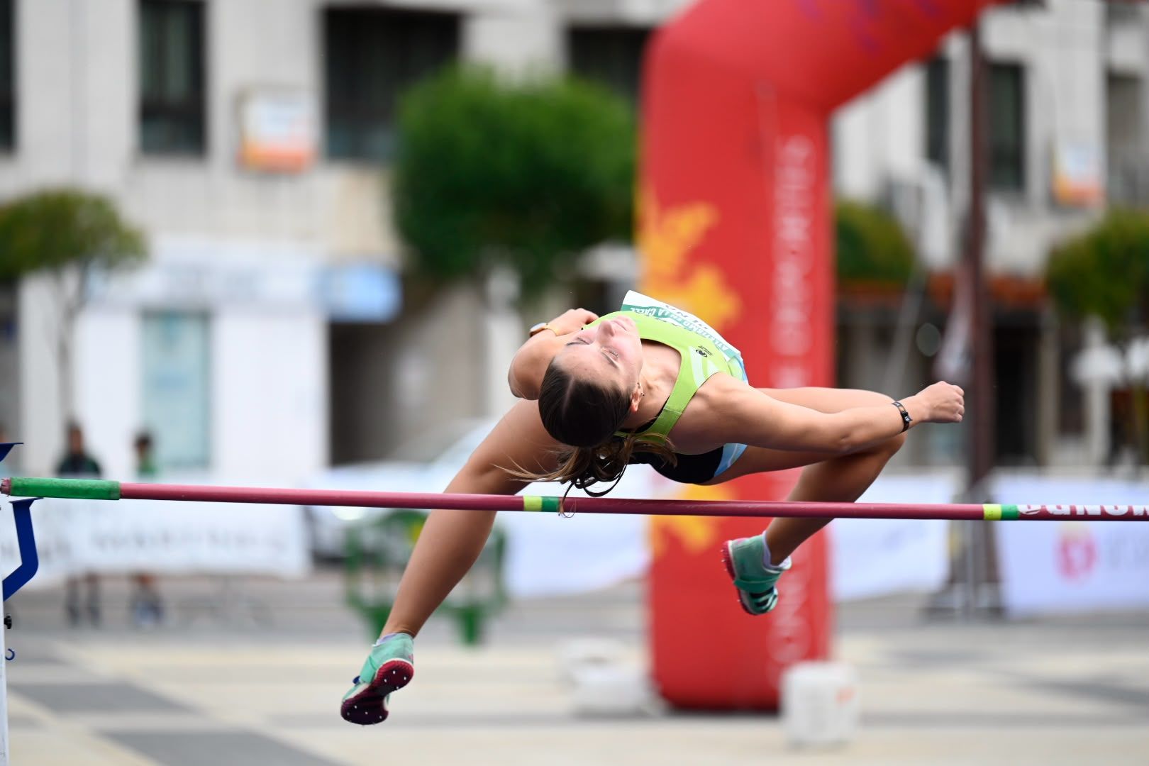 Atletismo en pleno San Marcos. | SAÚL ARÉN