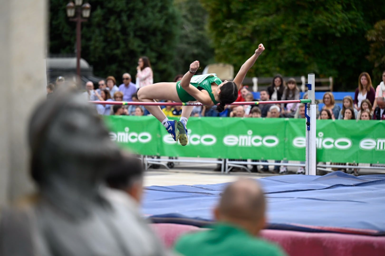Atletismo en pleno San Marcos. | SAÚL ARÉN