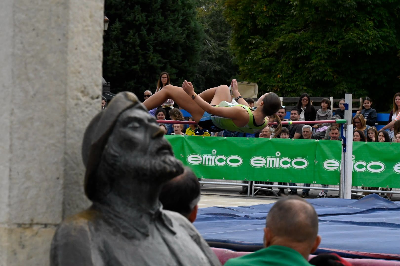 Atletismo en pleno San Marcos. | SAÚL ARÉN