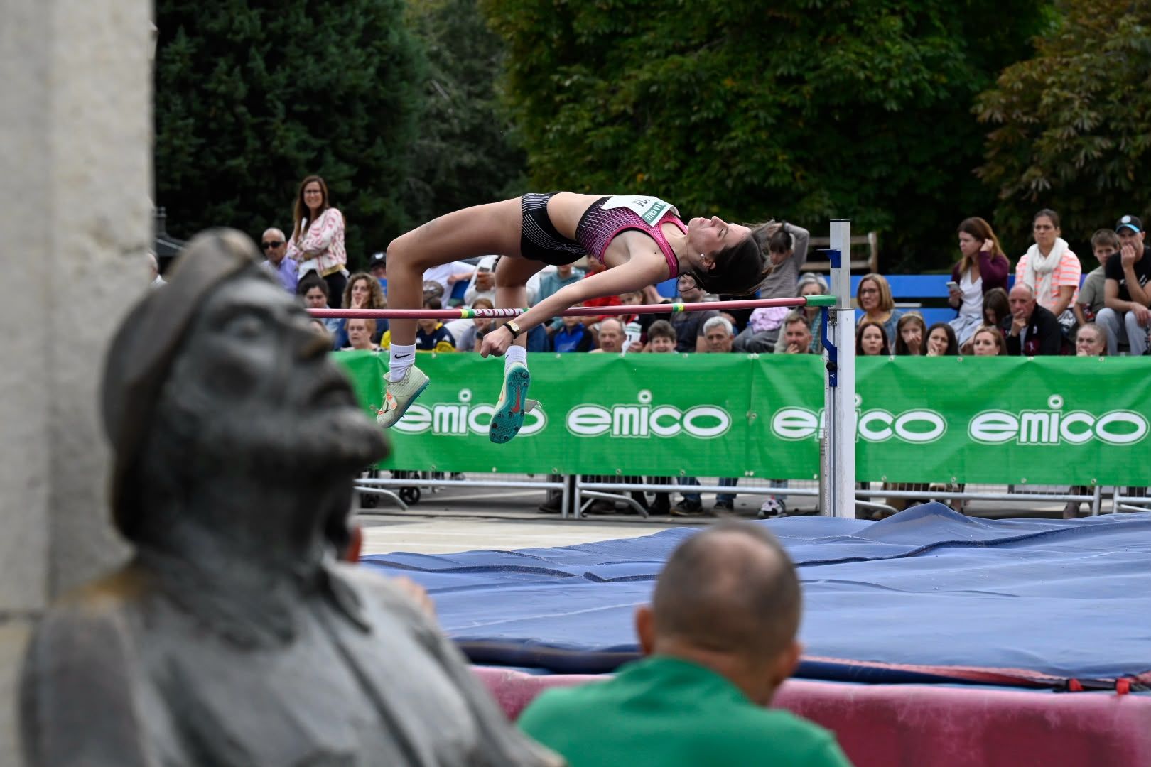 Atletismo en pleno San Marcos. | SAÚL ARÉN