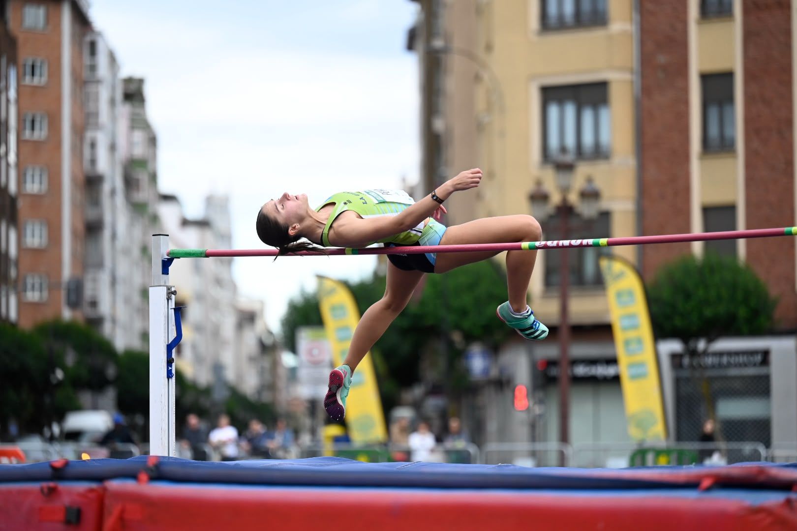 Atletismo en pleno San Marcos. | SAÚL ARÉN