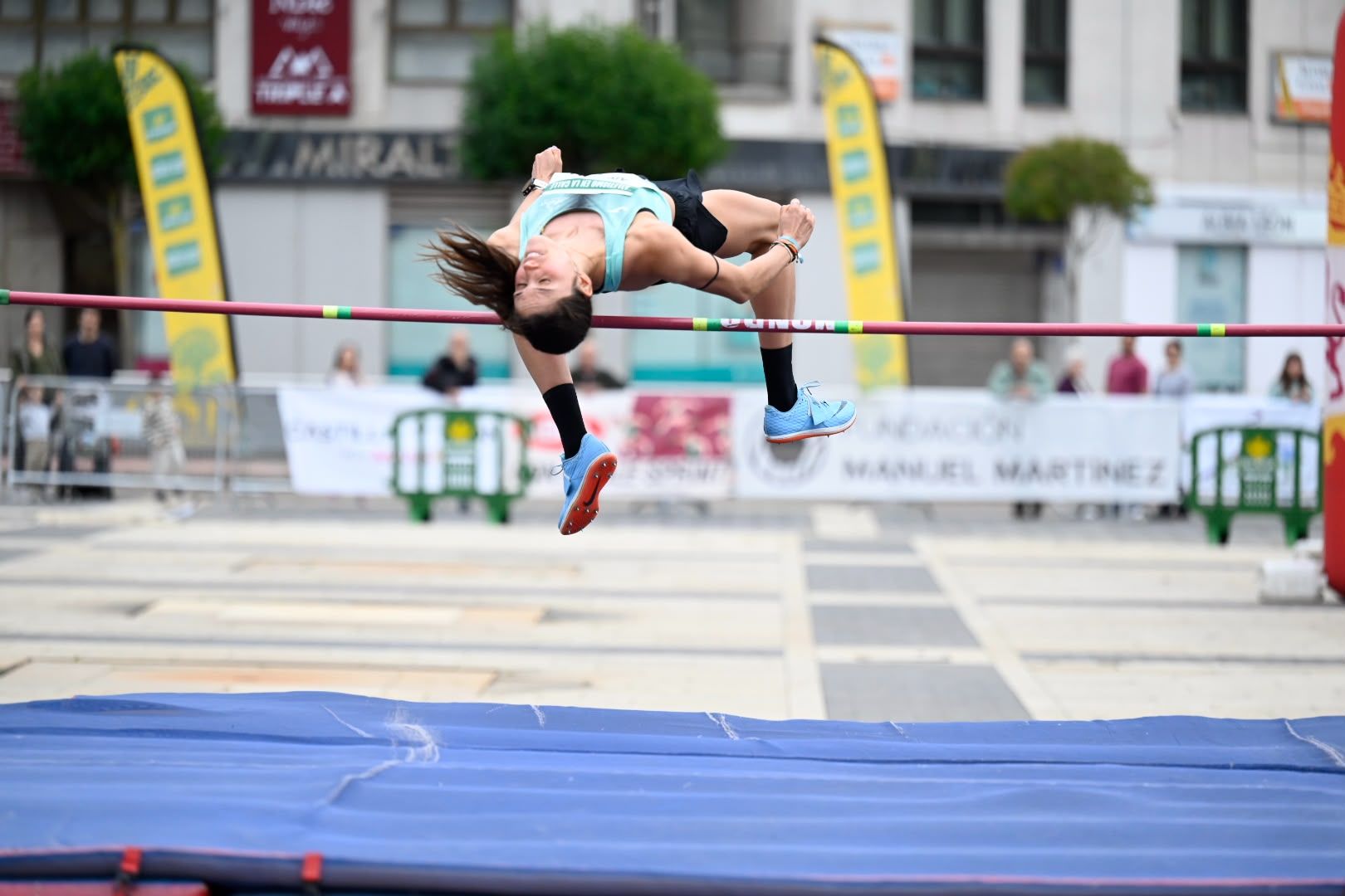 Atletismo en pleno San Marcos. | SAÚL ARÉN