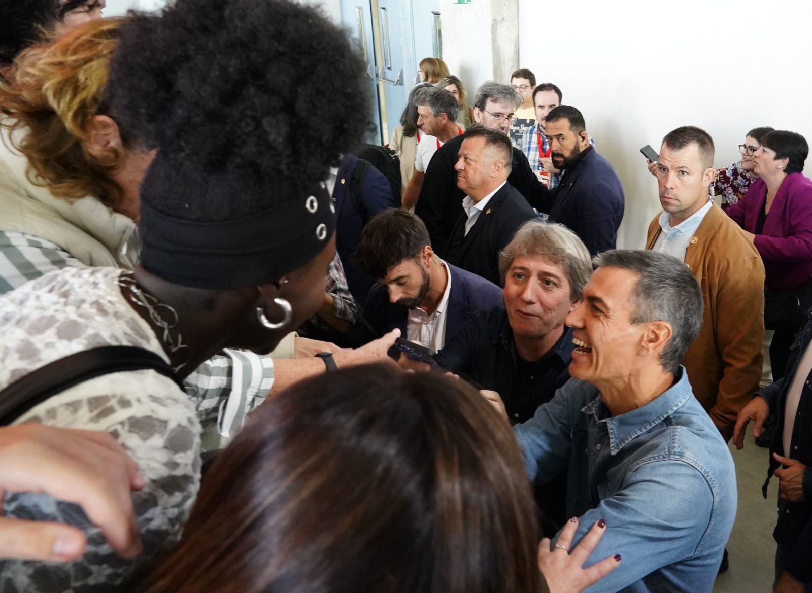 Mitin de Pedro Sánchez en Ponferrada.