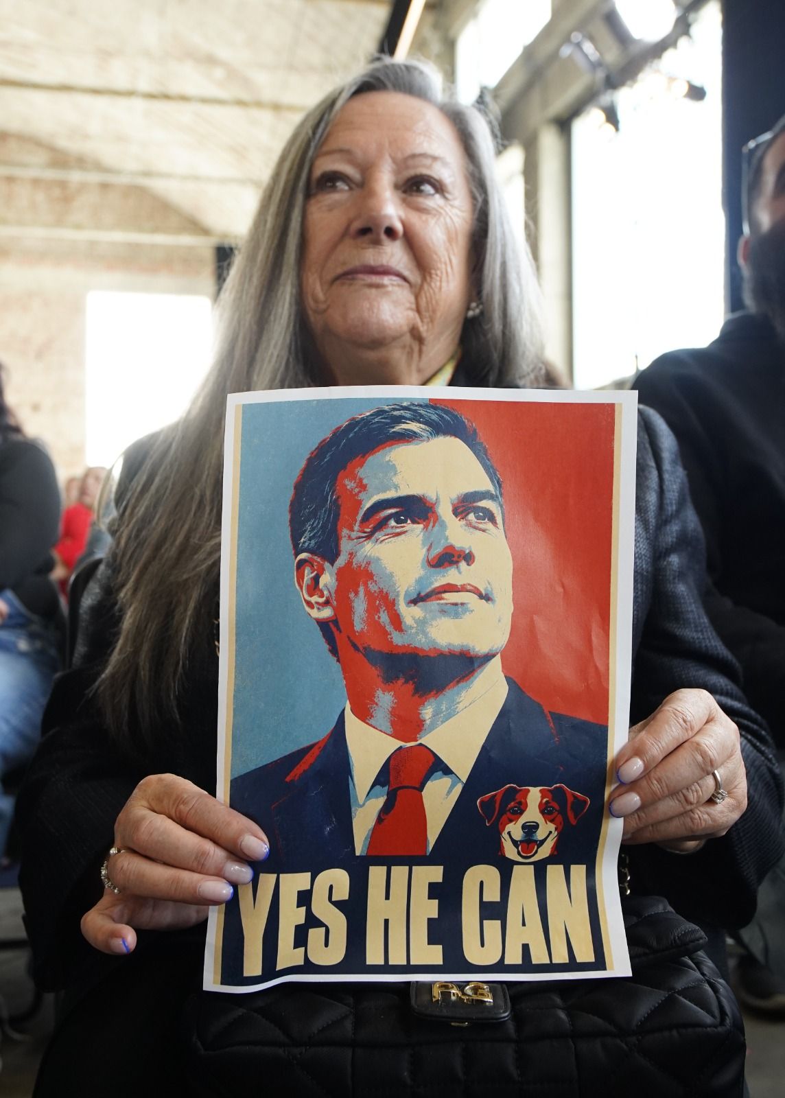 Mitin de Pedro Sánchez en Ponferrada.
