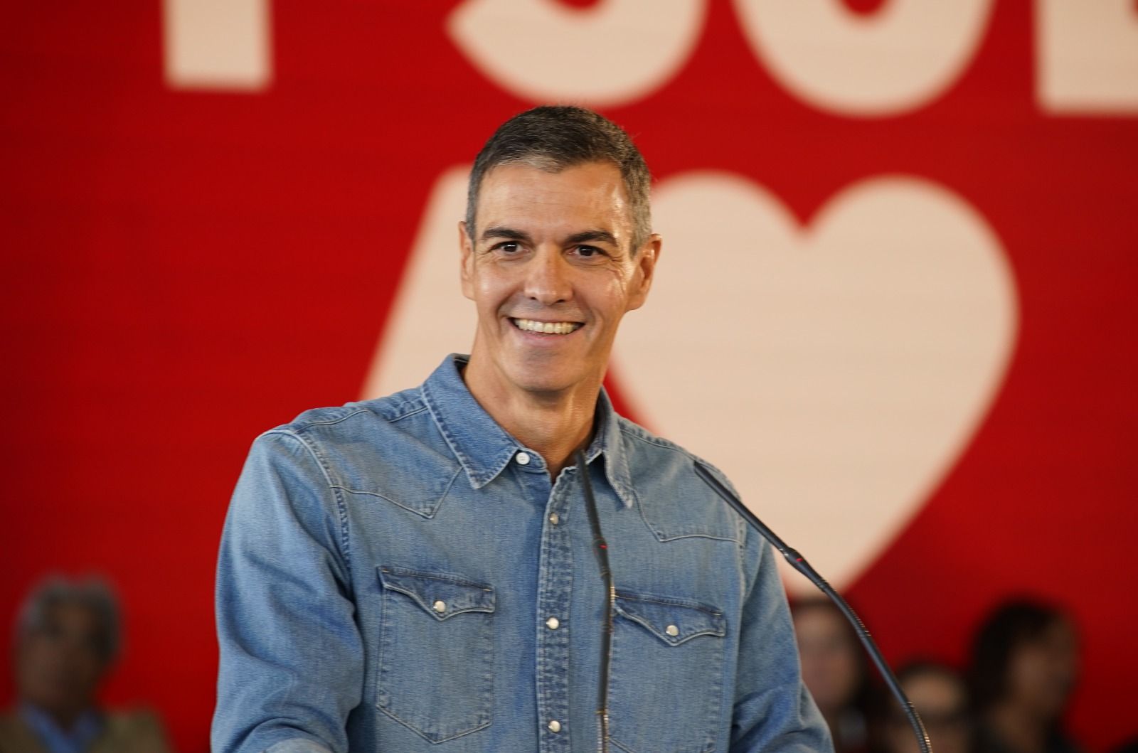 Mitin de Pedro Sánchez en Ponferrada.