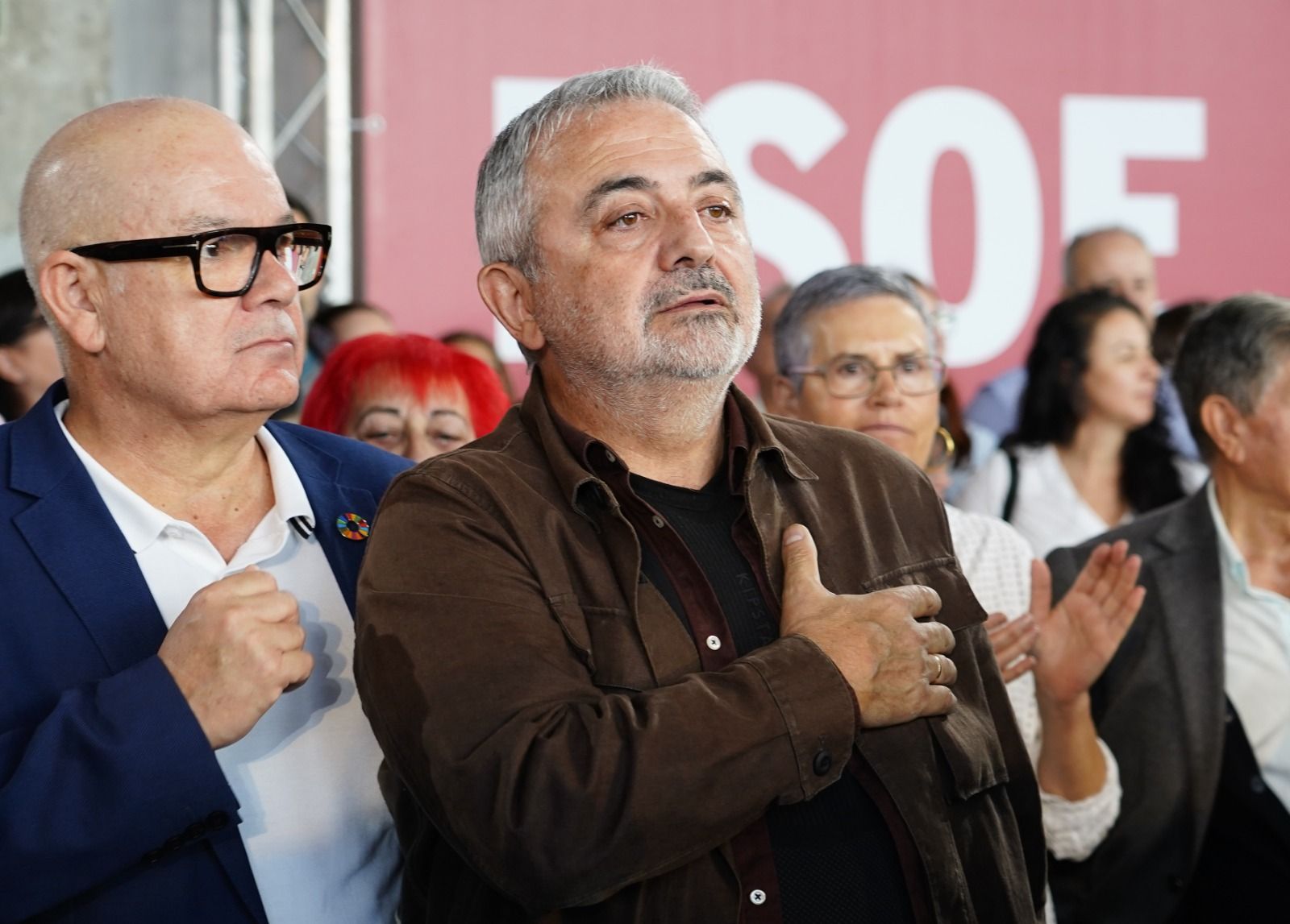 Mitin de Pedro Sánchez en Ponferrada.