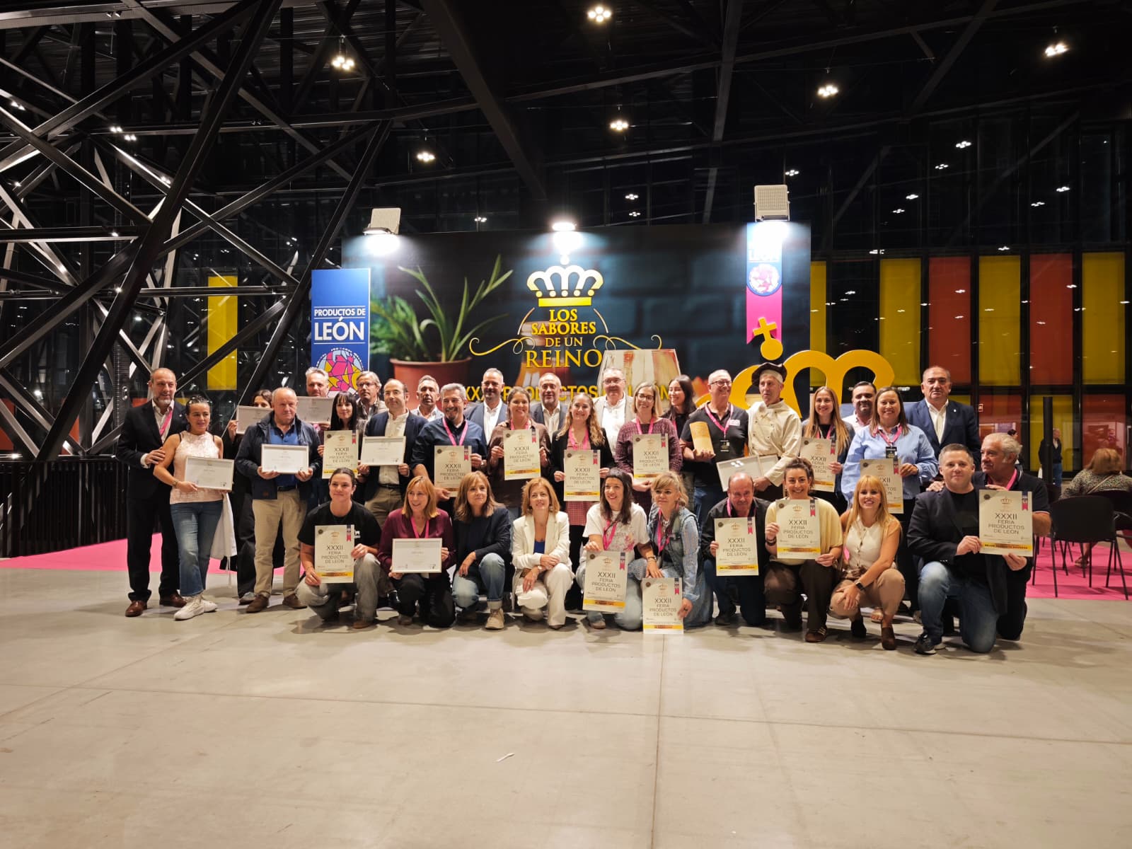 Acto de clausura de la Feria de los Productos de León. | L.N.C.