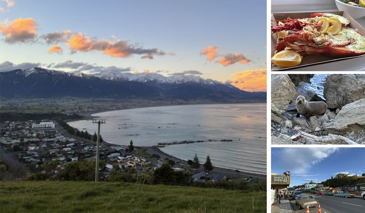 Algunas imágenes de Kaikoura, la antípoda de León. | L.N.C.