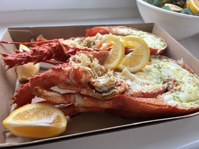 Langostas y cangrejos son el plato típico. | L.N.C. Langostas y cangrejos son el plato típico. | L.N.C.