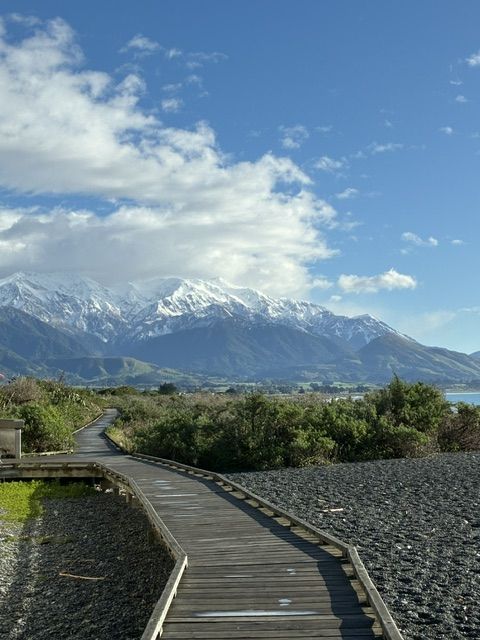 Paseo marítimo de Kaikoura. | L.N.C. Paseo marítimo de Kaikoura. | L.N.C.