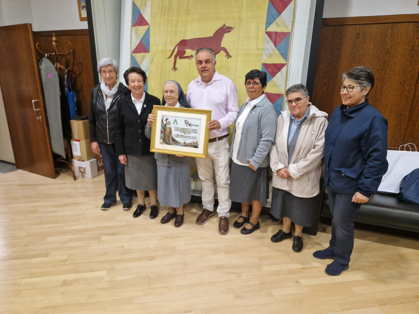 Astorga homenajea a las Franciscanas del Buen Consejo por sus 130 años de historia y servicio