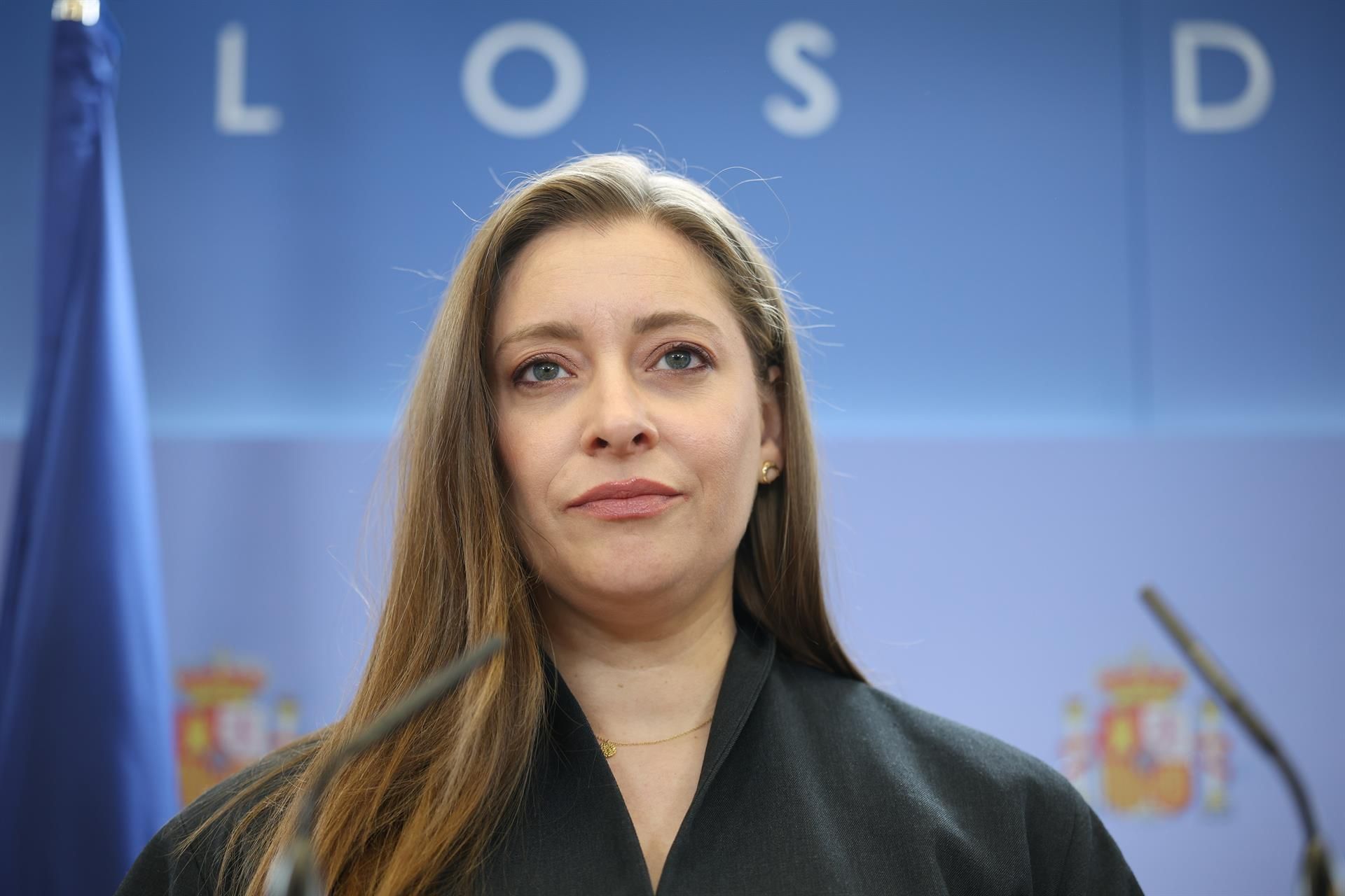La leonesa y portavoz de la campaña electoral del PP a niven naciona, Ester Muñoz. | EUROPA PRESS