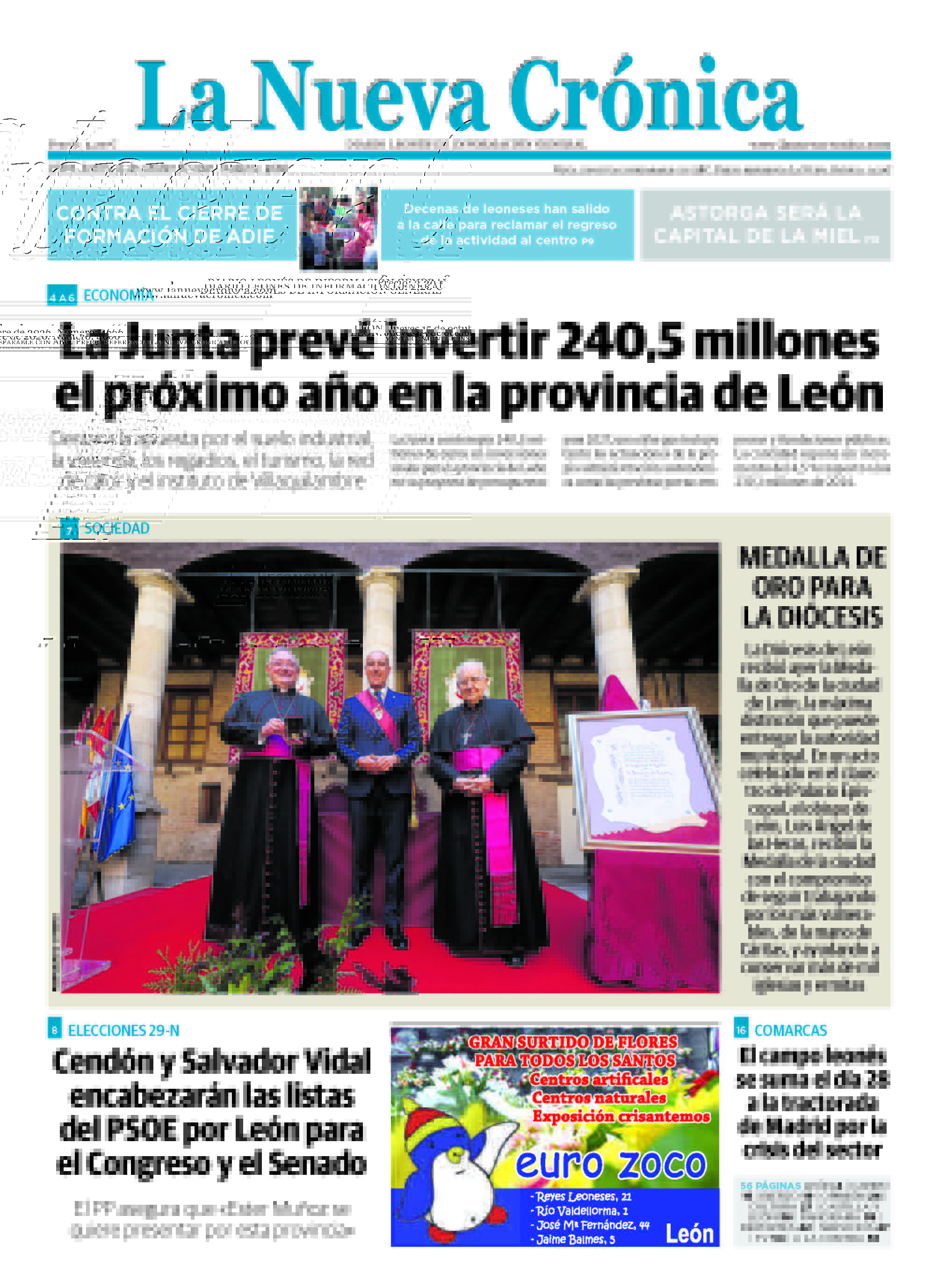 15 10 2026 La Nueva Crónica