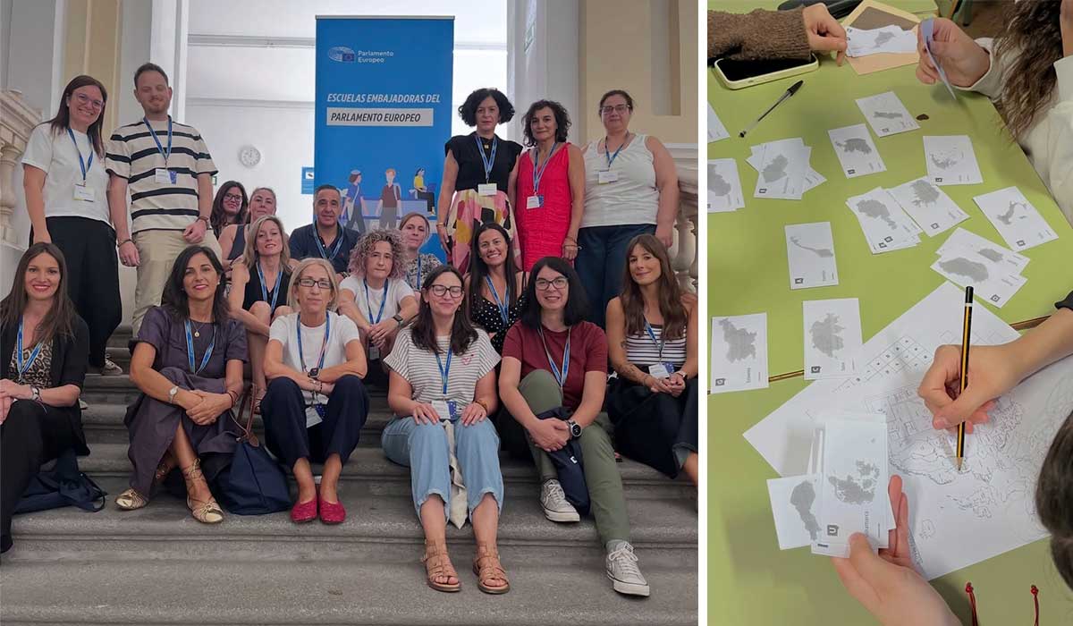Docentes de centros como el Claudio Sánchez Albornoz se han formado para las actividades de este proyecto. | L.N.C.