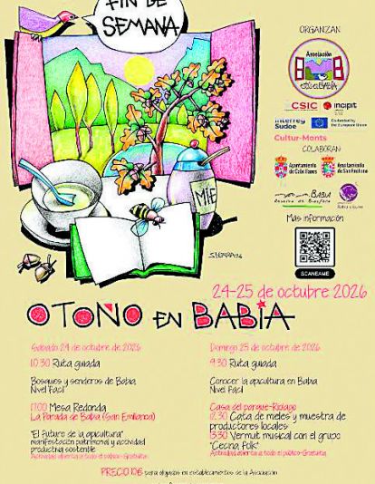 Cartel de la actividad 'Otoño en Babia'. Cartel de la actividad 'Otoño en Babia'.