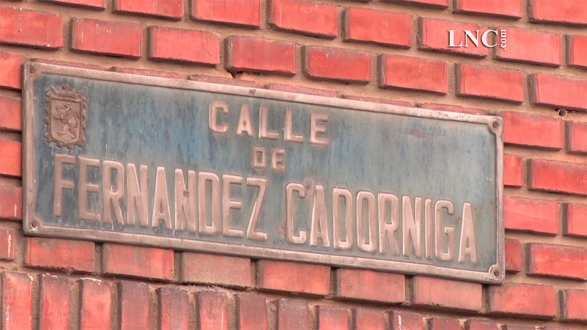 Una de las calles franquistas de León. | L.N.C.