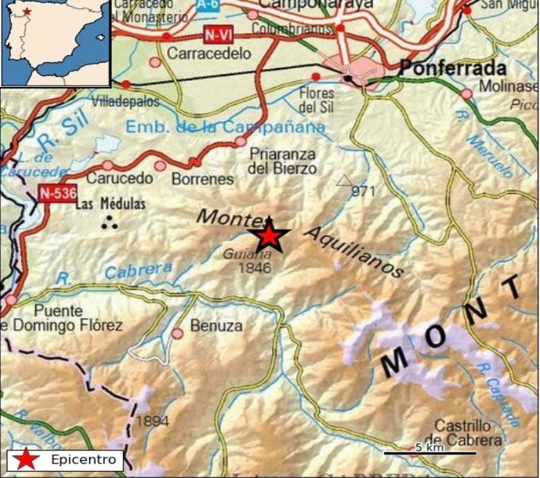 Mapa facilitado por la Subdelegación de Gobierno.