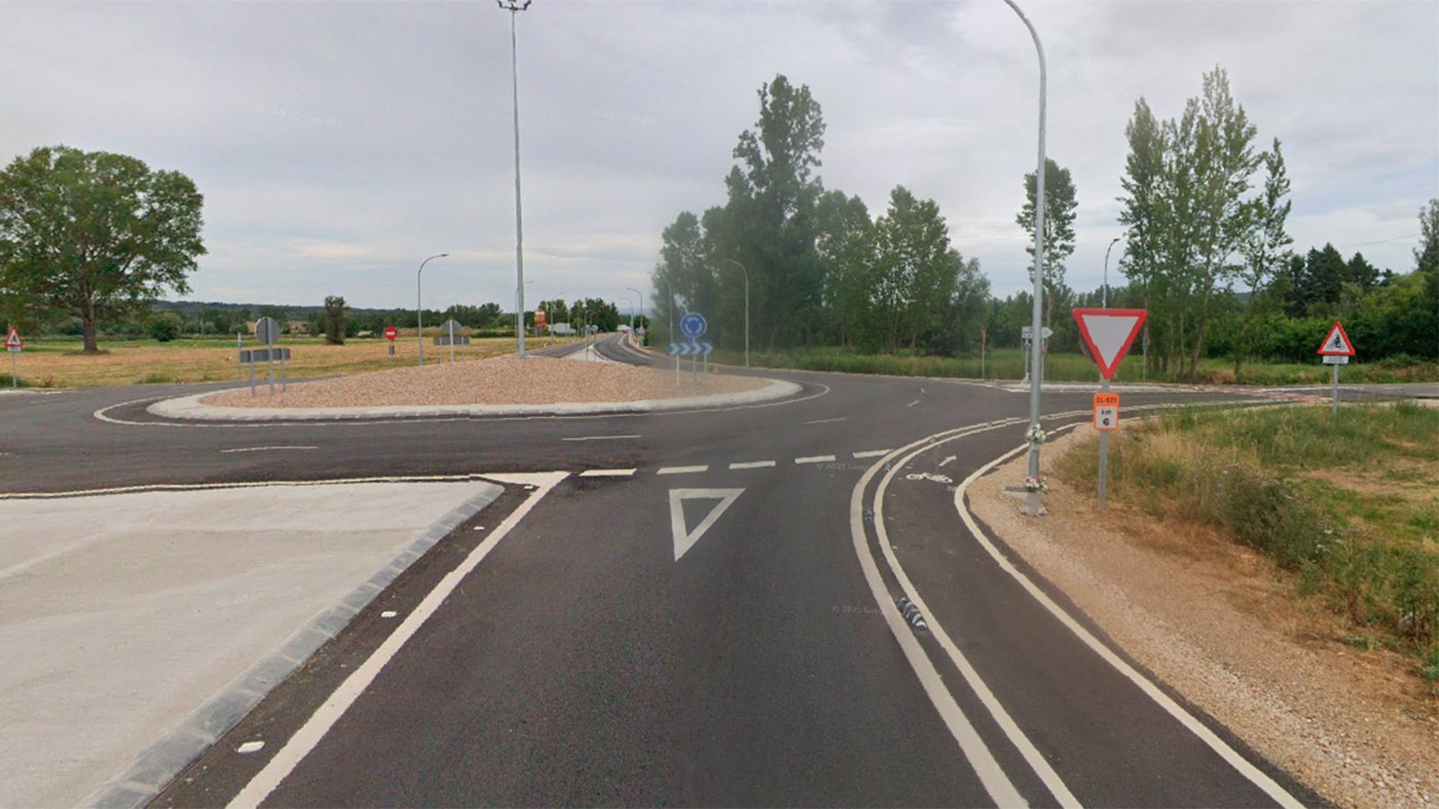 Zona en la que se produjo el accidente Zona en la que se produjo el accidente