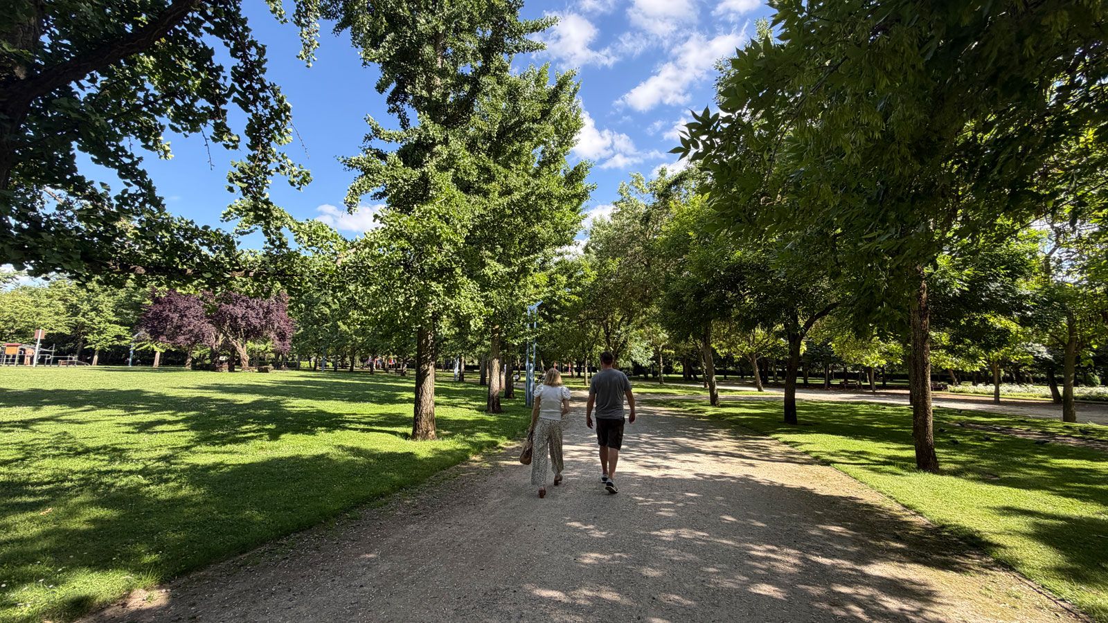 El Parque de la Granja debe su nombre a la antigua Granja Escuela Agropecuaria que perteneció a la Diputación Provincial. | SAÚL ARÉN