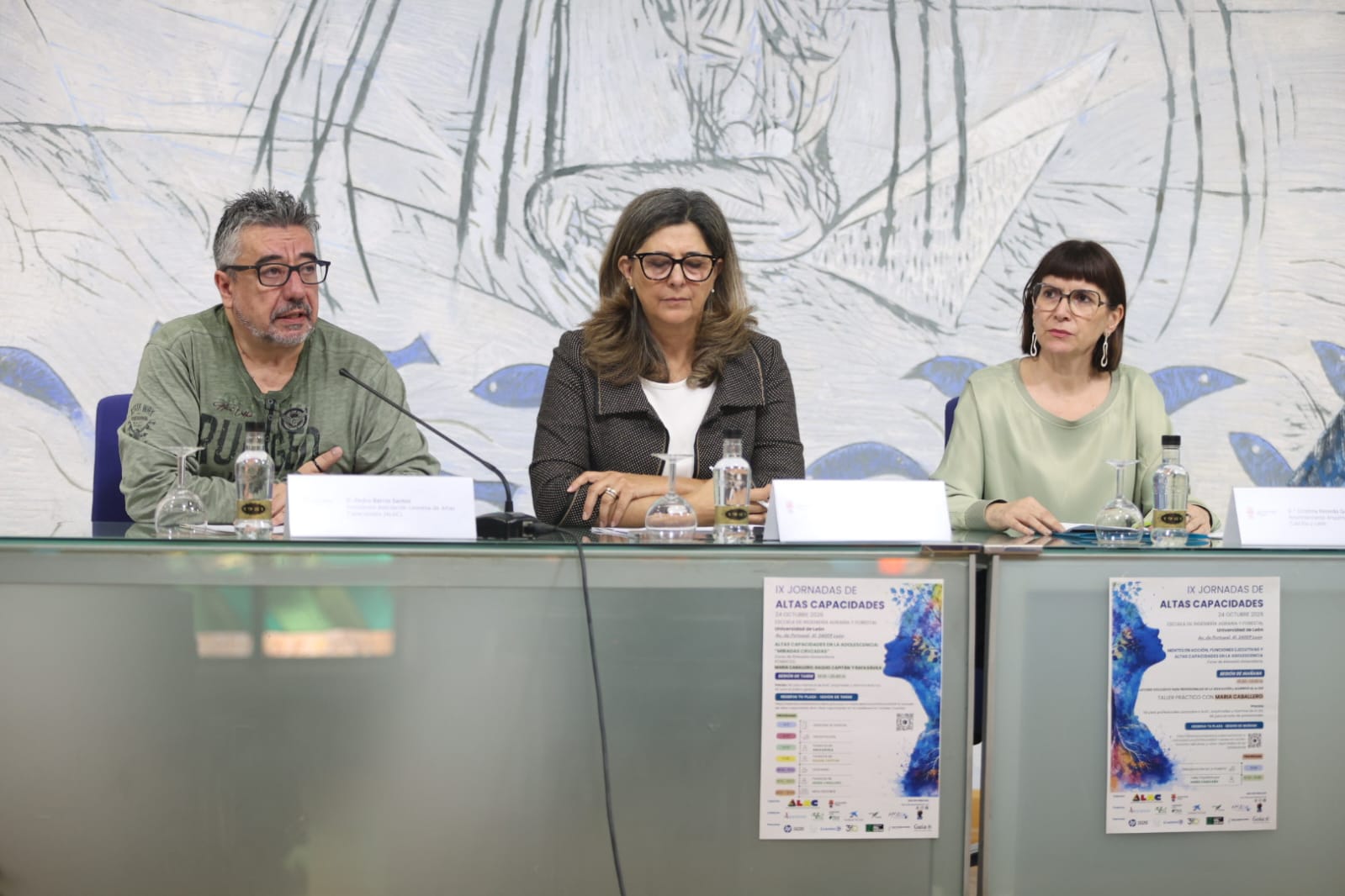 Un instante de la presentación de la IX Jornadas de Altas Capacidades. | FERNANDO OTERO
