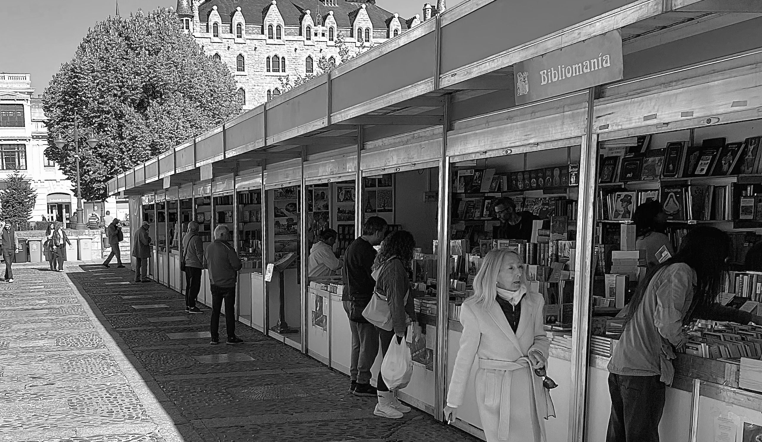 Imagen de la trigésimo tercera edición de la Feria del Libro Antiguo y de Ocasión de León. Imagen de la trigésimo tercera edición de la Feria del Libro Antiguo y de Ocasión de León.