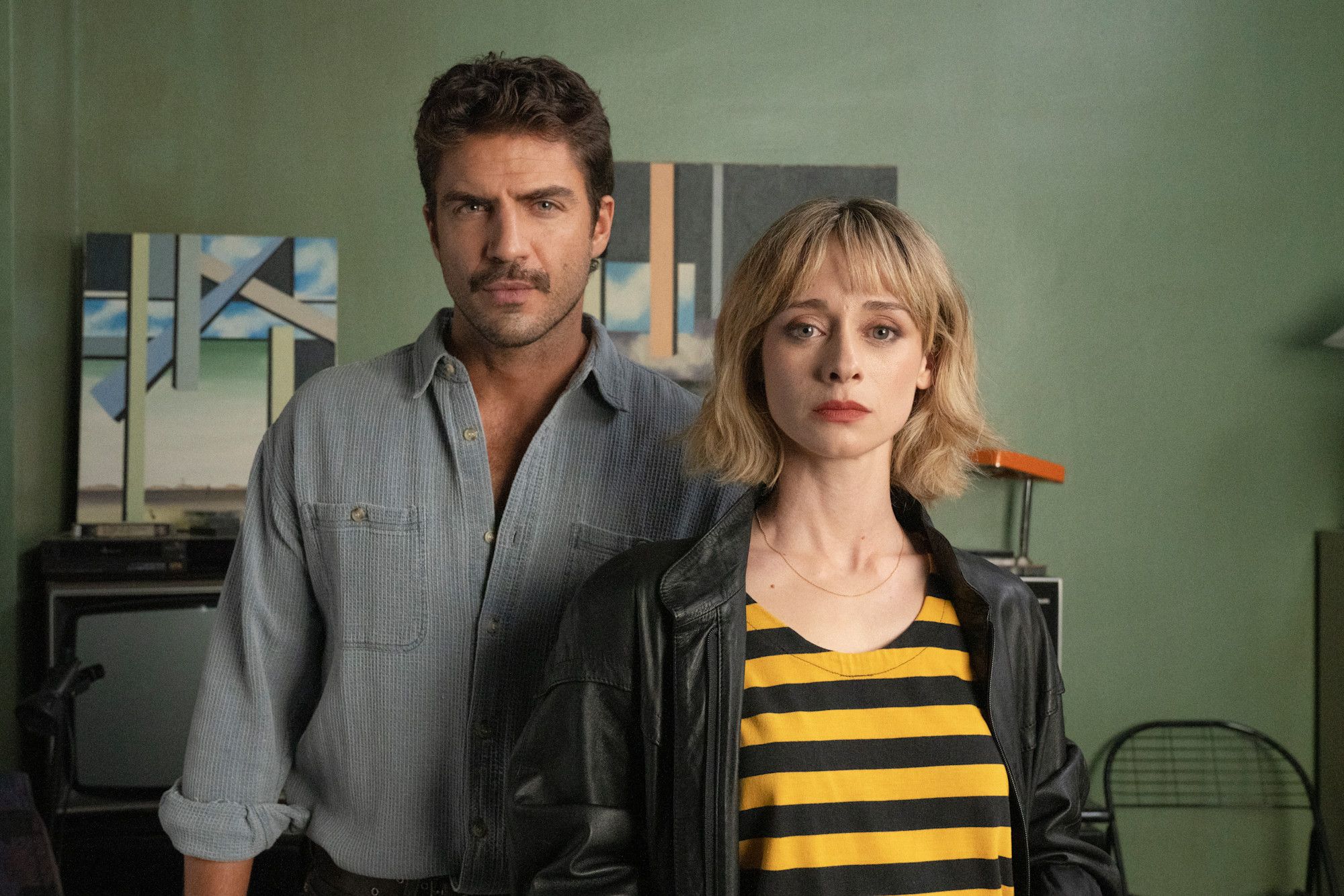 Cartel promocional de 'La dama del norte' con sus protagonistas.