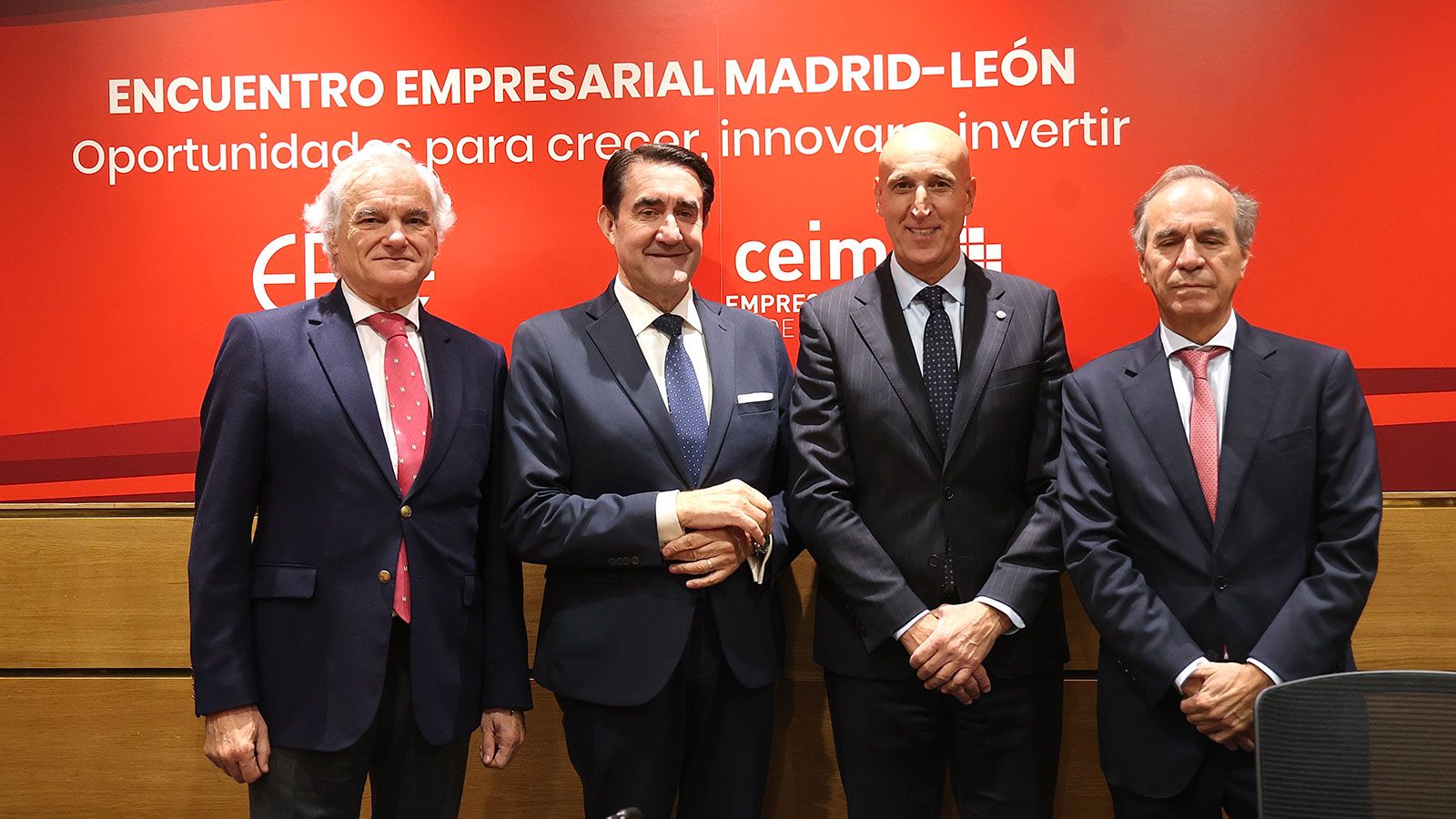 Representantes institucionales en la jornada organizada por la Fele en Madrid. | ICAL