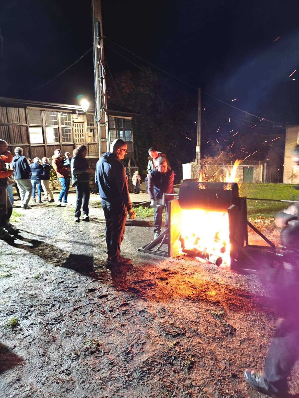 El magosto en Sobrado es más que una fiesta.