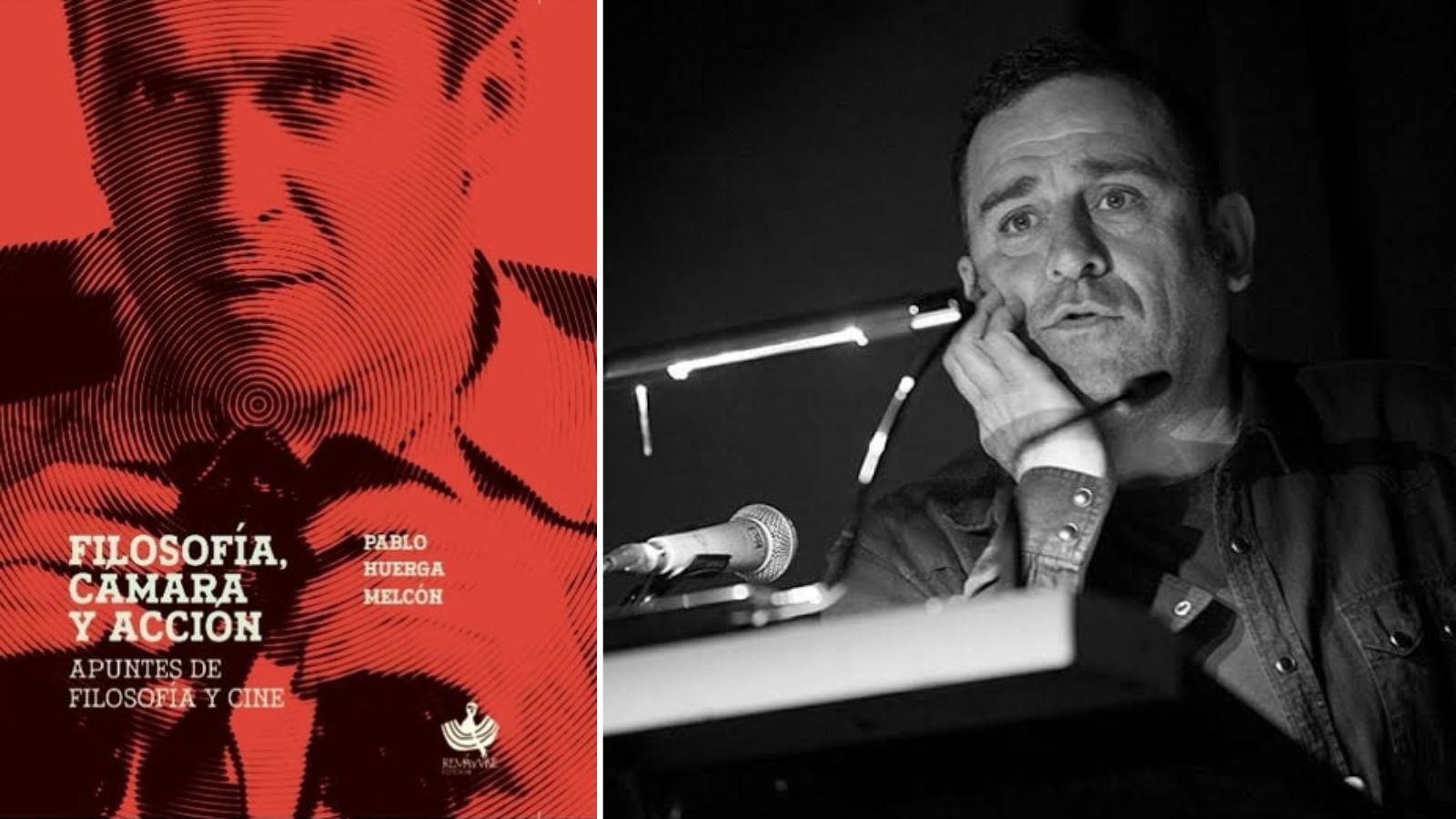 La portada de la obra y una imagen de su autor, el leonés Pablo Huerga. | REMA Y VIVE
